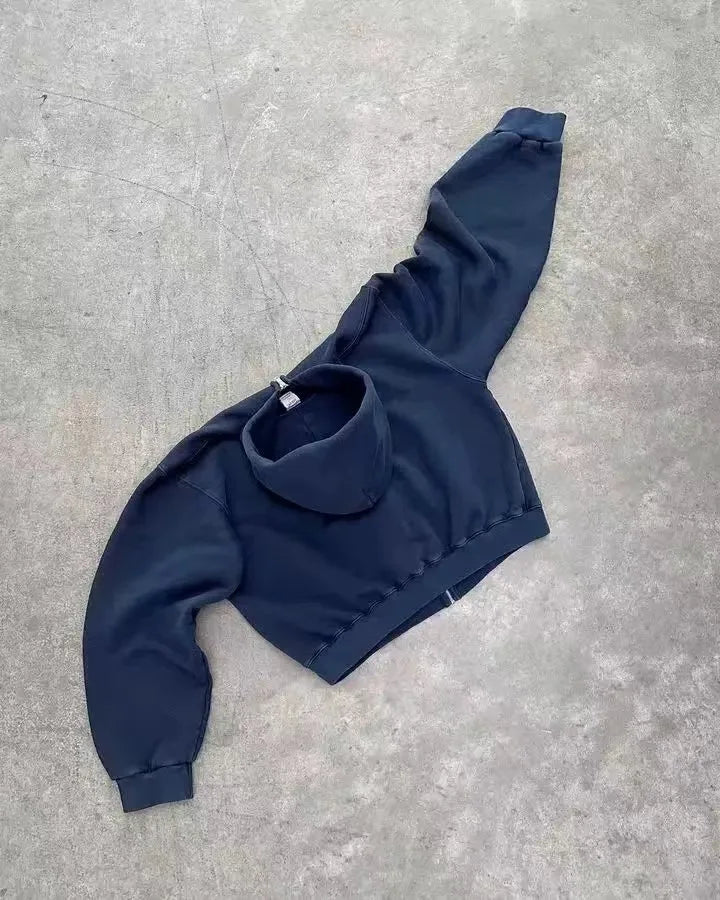 Women's Y2K Retro Letter Hoodie