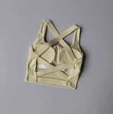 Women Seamless Push Up Sports Bra