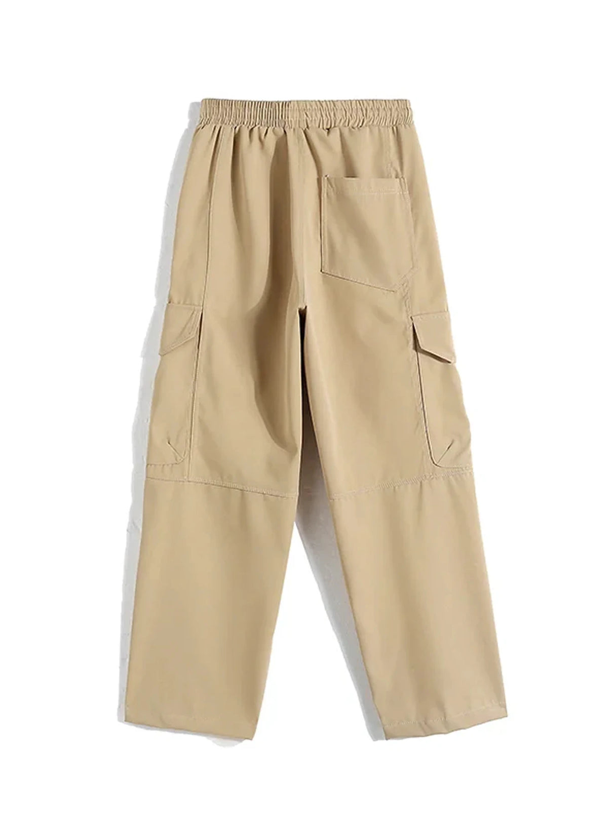 Men Oversize Black Cargo Pants