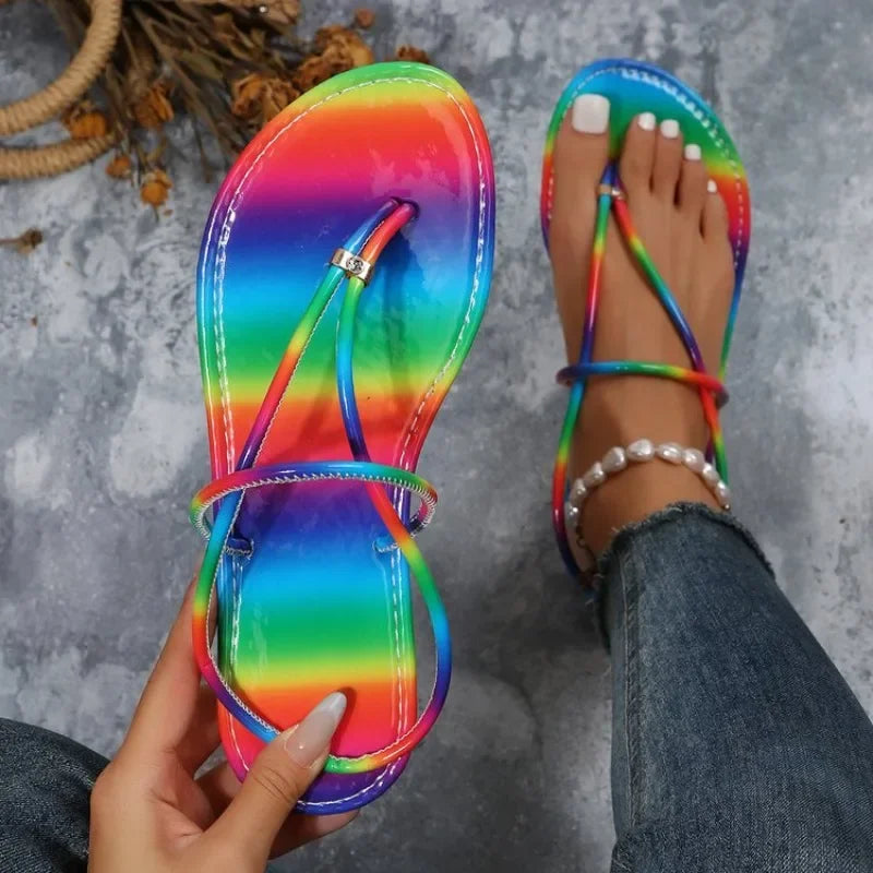 Women Summer Flat Sandals Casual Footwear