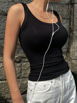 Knitted Sexy Summer Camisole Tank Top