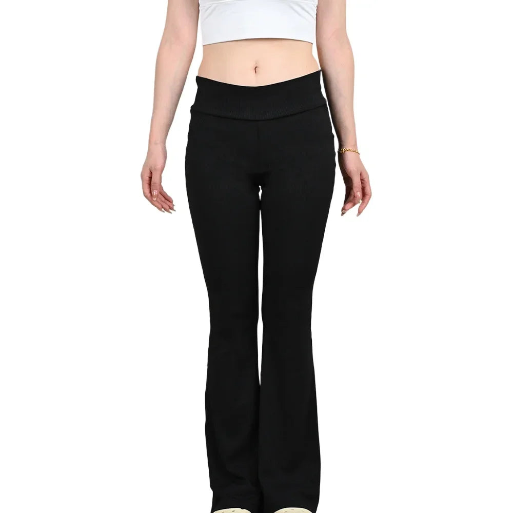Women Office Flared Trousers