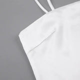 Women Satin Pajama Set with Feather Trim Pants