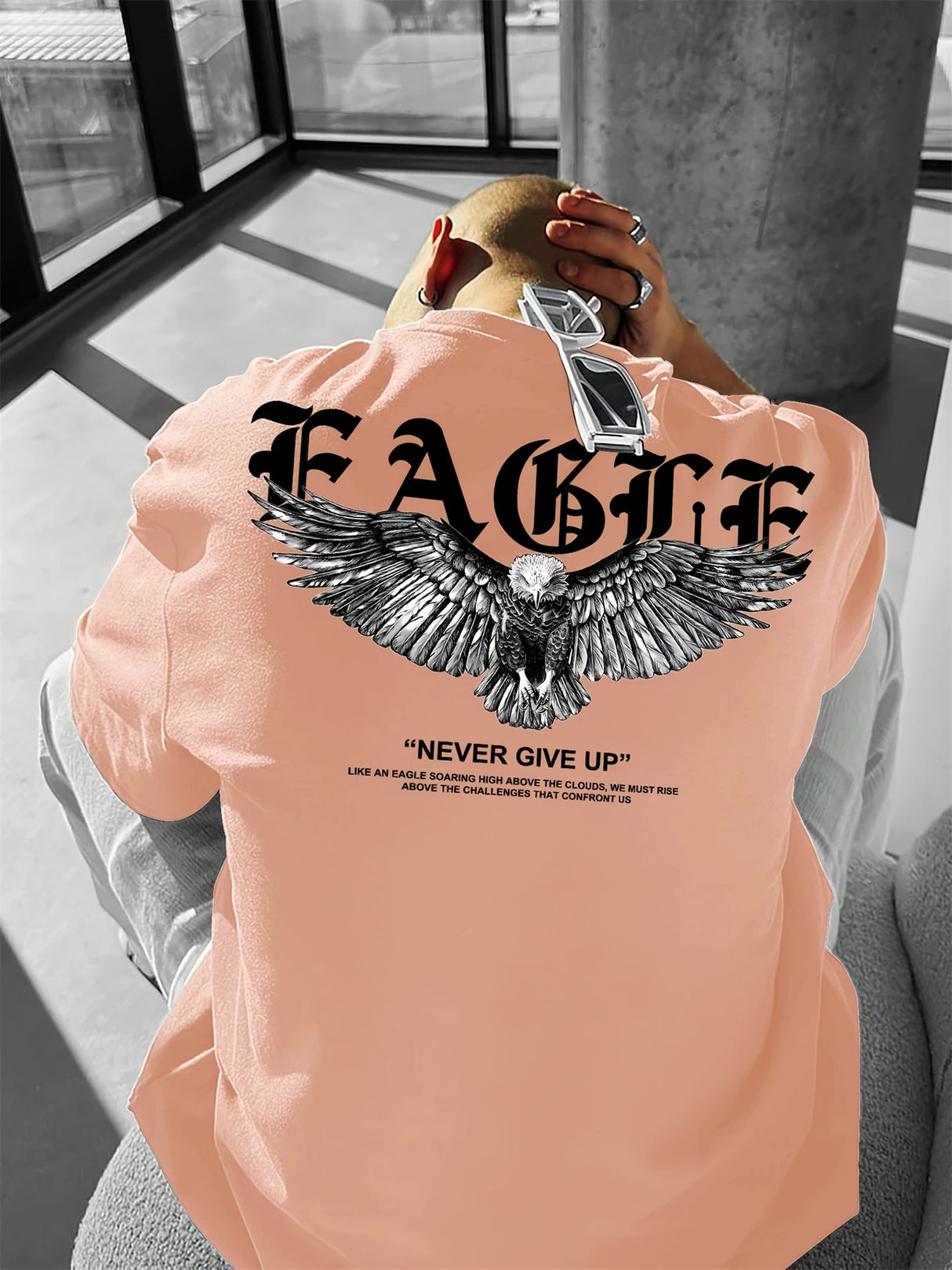 Men Cotton Graphic T-Shirt