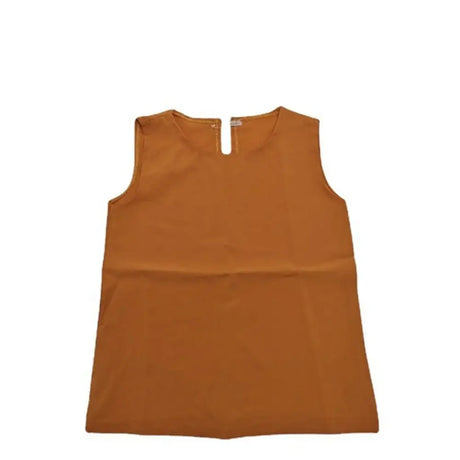 BABI boy clothes creative mini suitcase featuring a stylish mustard sleeveless top for infants and toddlers.