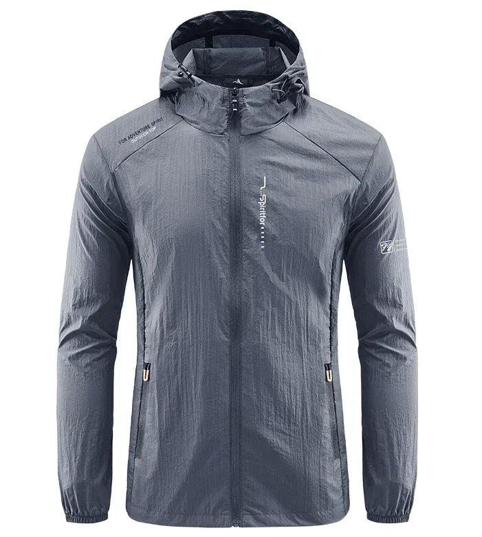 Men Ultra Light Quick Dry Hiking Jacket