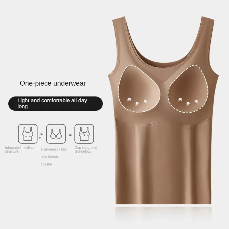 Women Seamless Padded Tank Top (2pcs)