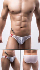 Men's Sexy Mesh Briefs – U Convex Low Rise