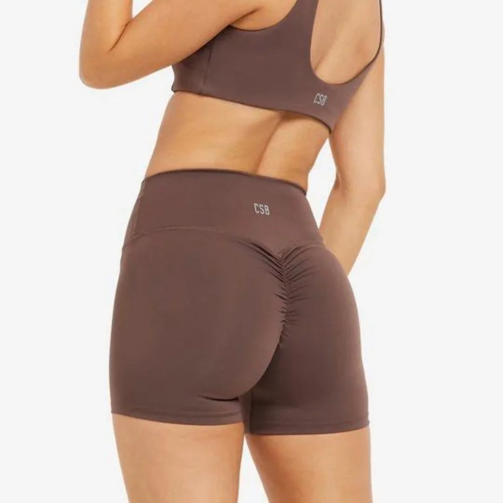 Women's Seamless Gym Fitness Shorts