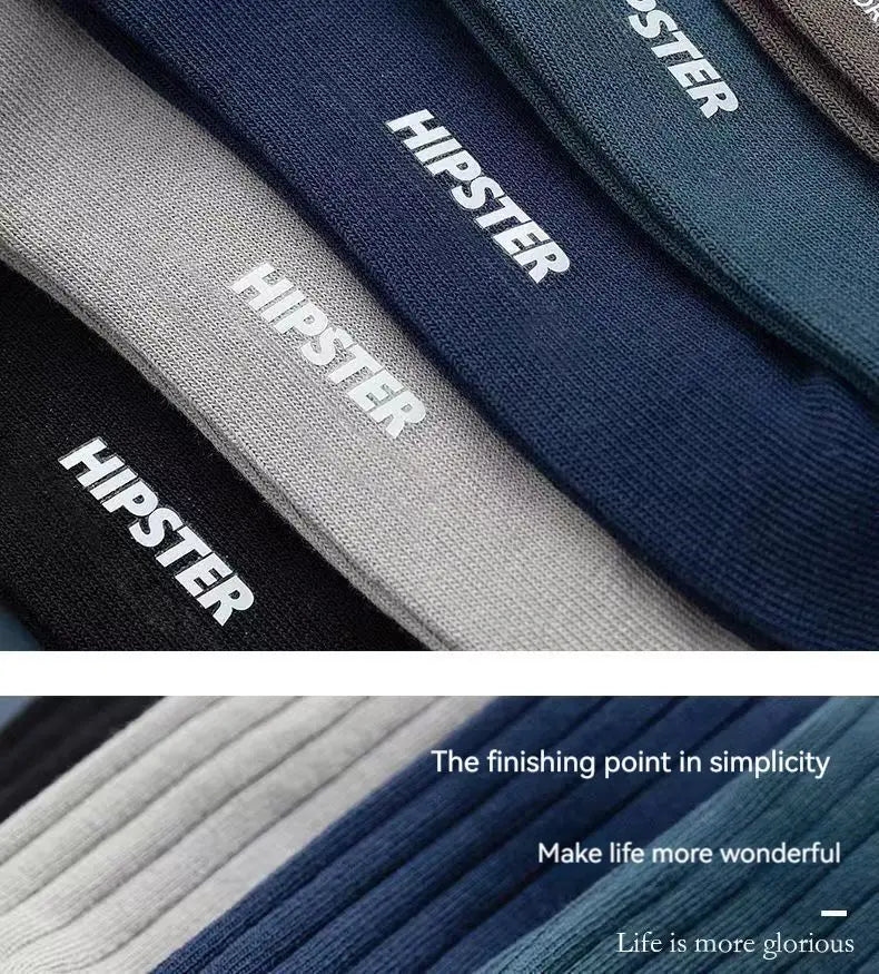 Men’s Mid-Calf Socks 5 Pairs