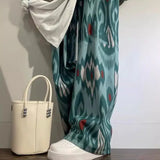 Women Summer Patchwork T-Shirt Pants Set