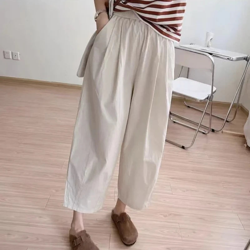 Women’s Plus Size Wide-Leg Pants