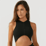 Women Shockproof Sports Bra Crop Tank