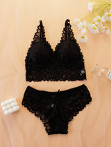 Women Deep V Push Up Bra