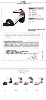 Elegant Low Block Heel Sandals – 2025