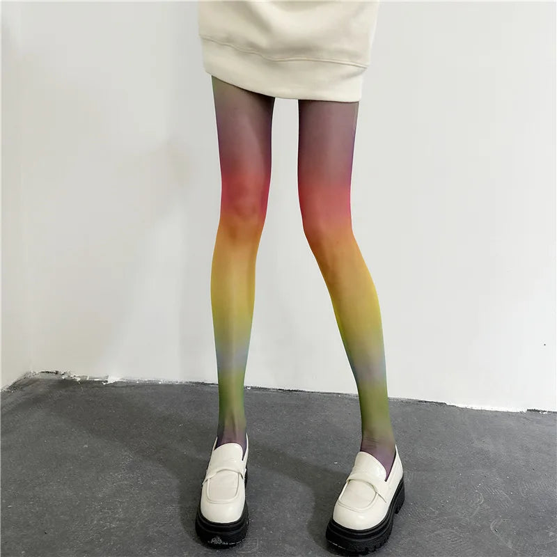 Women Floral Fishnet Socks