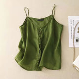 Women Button Loose Camisole