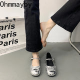 Women’s Luxury Brand Loafers Slip-On Shoes