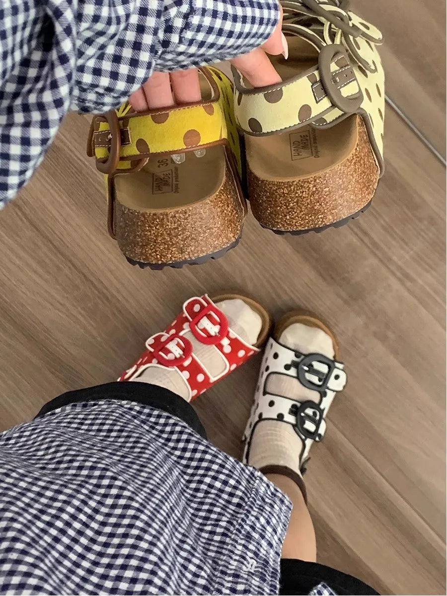 Women Platform Flat Sandals Summer Slides