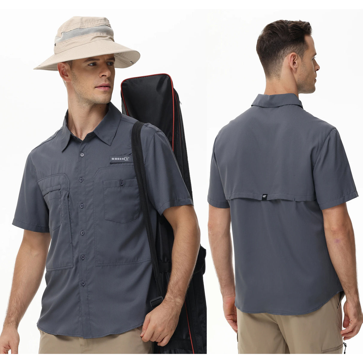 Men Fishing Cargo Shirt