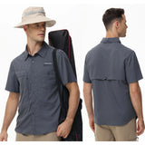 Men Fishing Cargo Shirt