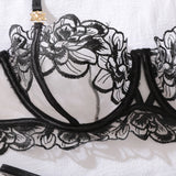 Women 5PCS Lace Lingerie Set