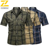 Men Plaid Casual Shirt