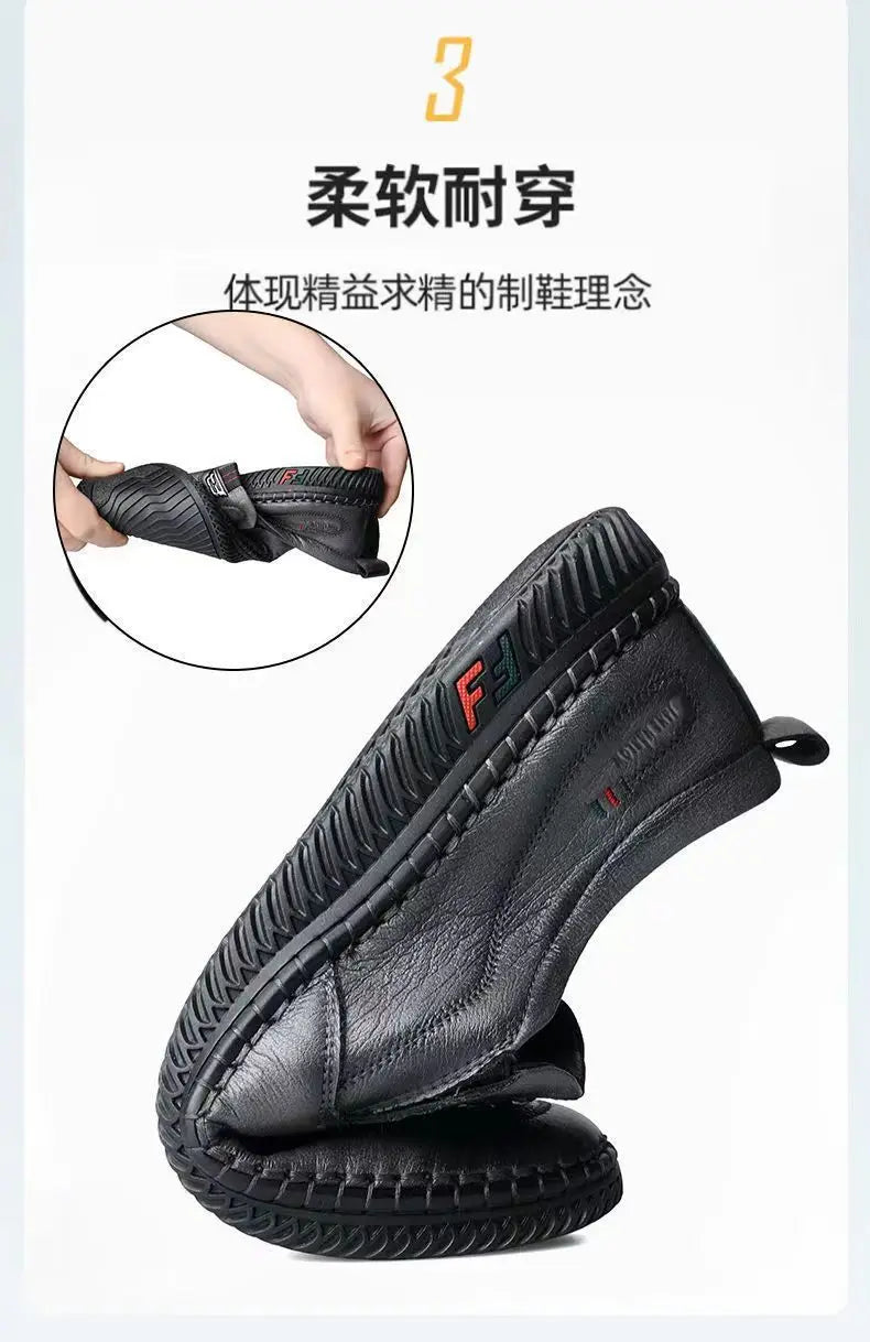 Men PU Leather Office Loafers