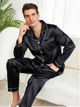 Men’s Silk Pajama Set