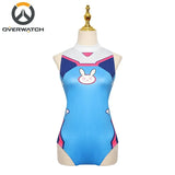 D.Va Sexy Anime Jumpsuit Cosplay Costume