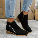 Women Ankle Boots Platform High Heels