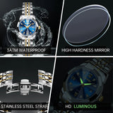 Men’s Alloy Steel Business Quartz Watch