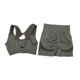 Women Yoga Vest & Shorts Set