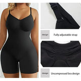 Women's Seamless Tummy Control Bodysuit – Stretch Shapewear Body Shaper