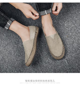 LinenStep™ Men’s Casual Linen Sneakers