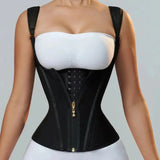 Women Zipper Waist Shaping Vest