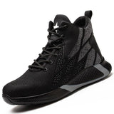 Men High Top Indestructible Safety Boots