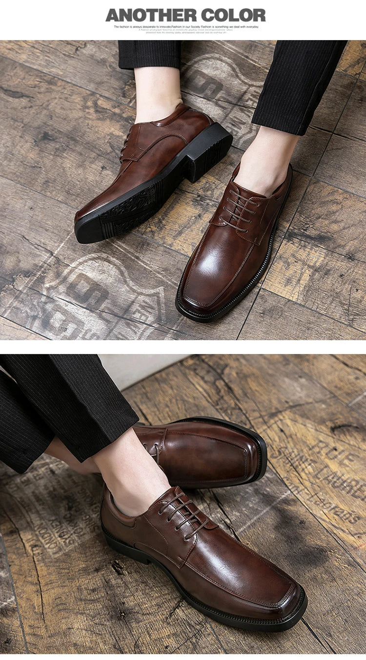 Men Genuine Leather Formal Loafers