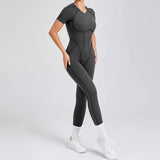 Women Backless Yoga Jumpsuit