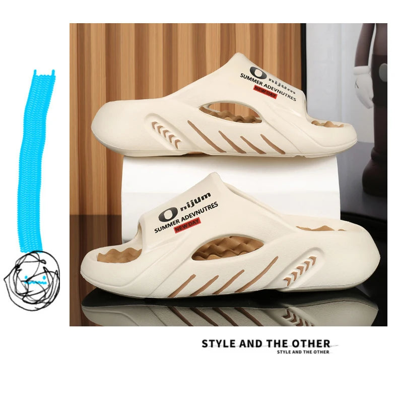 Men Massage Sole Comfort Slippers