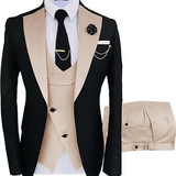 Men's Plus Size 3-Piece Suit – Stretch Fabric