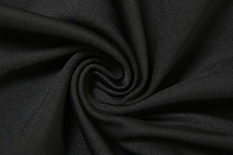 Ruffina™ – Black Ruffle Halter Festival Jumpsuit (Bold, Fun & Carefree)