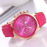 Women’s Leather Dress Watch