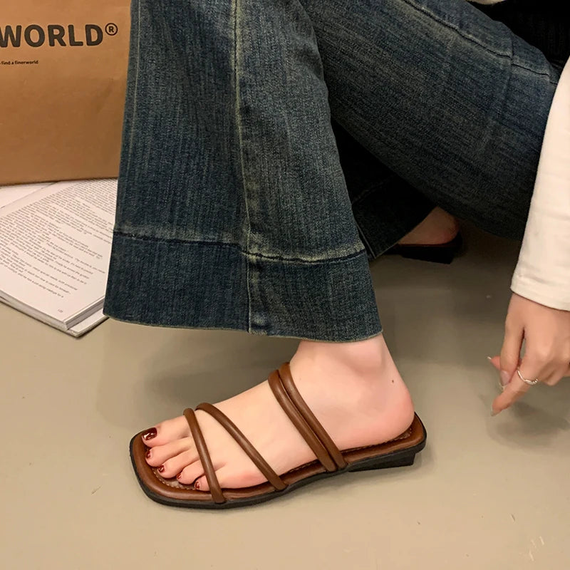 Women French Flip Flops