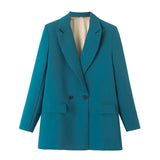 TrafLux™ – Color-Rich Office Blazer (Casual Power Dressing for Women)