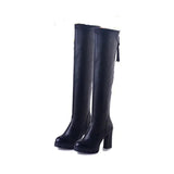 Women Over Knee Boots – 2025 Platform Block Heels