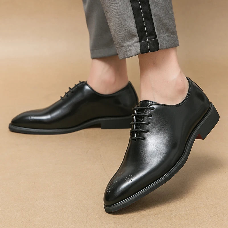 Men Luxury Wedding Oxford Shoes