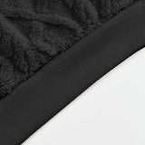 Men Velvet Hooded Pullover Sweater