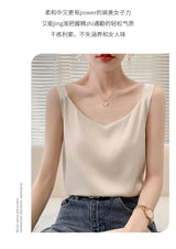 Satin Silk V-Neck Cami