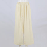 Women Wide Leg Cropped Pants with Pockets